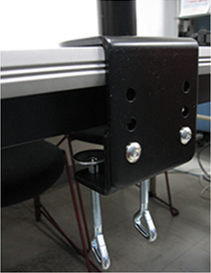 クランプ取り付け画像1