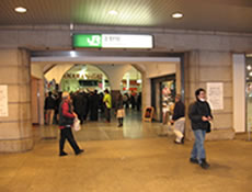 ②上野駅 正面玄関口